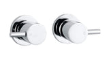 Pin Handle Shower/Bath Wall Top Assembly (Quarter Turn) - Various Colours