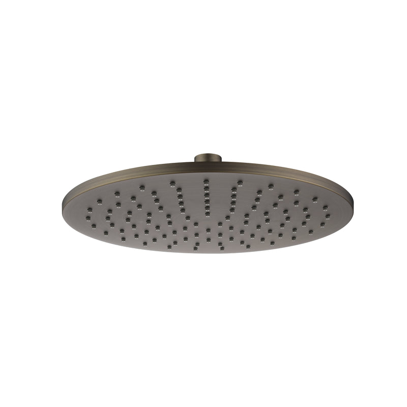 Round Overhead Shower Head 250mm (Brass Made) - Various Colours