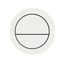 Round Cistern Flush Button - Various Colours