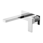 Nero Tapware WBM09 Celia Square Wall Basin/Bath Mixer Set with Spout - Various Colours