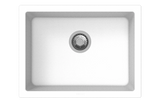 Granite Black Single Bowl Undermount / Topmount Sink 610x457mm - Various Colours