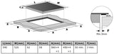 Carysil Built- In Induction Hob Cooktop 60CM