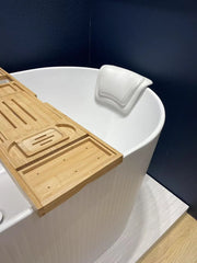 Bath Pillow - Matte White