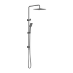 Nero Square Project Dual Shower Rail - Various Colours