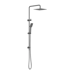 Square Project Dual Shower Rail - Various Colours