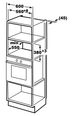 Carysil Built-In Microwave