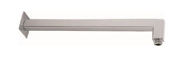 Chrome Square Wall ShowerArm - 400mm (Stock Clearance)