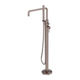 Round Freestanding Bath Mixer/Filler with Hand Shower Set - Various Colours