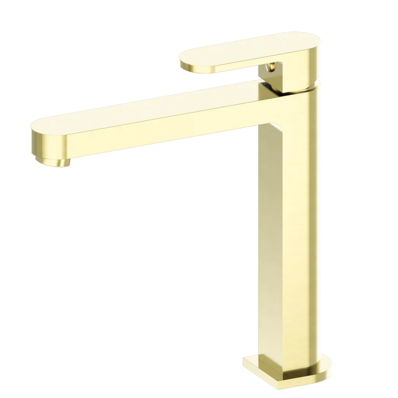 Nero Tapware Ecco Mid Tall Basin Mixer - Various Colours