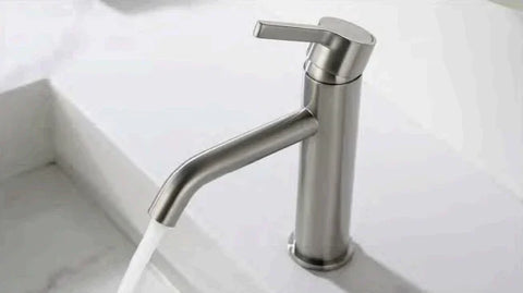BM19 Bench Mount Round Pin Basin Mixer - Various Colours