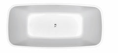 Elis Rectangle Freestanding Bath 1500 / 1700 mm - Gloss White