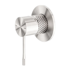 Nero SM36 Opal Cross Hatched Shower / Bath Mixer (80mm Backplate) - Various Colours