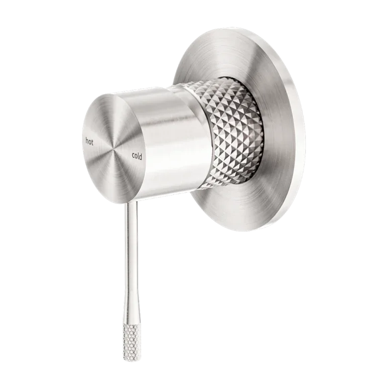 Nero SM36 Opal Cross Hatched Shower / Bath Mixer (80mm Backplate) - Various Colours