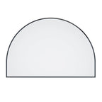 Arch Shape Mirror 1500x1000mm with frame - Various Colours (Frame)