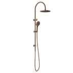 Nero Opal Cross Hatched Dual Shower Rail - Various Colours