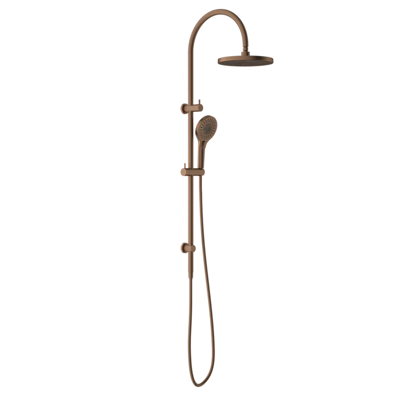 Nero Opal Cross Hatched Dual Shower Rail - Various Colours