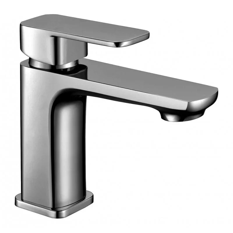 BM05 Bench Mount Soft Square Basin Mixer - Various Colours