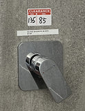 Square Shower Mixer Chrome - Floor Display Clearance