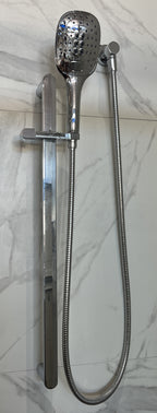 Single Shower Rail Chrome - Floor Display Clearance