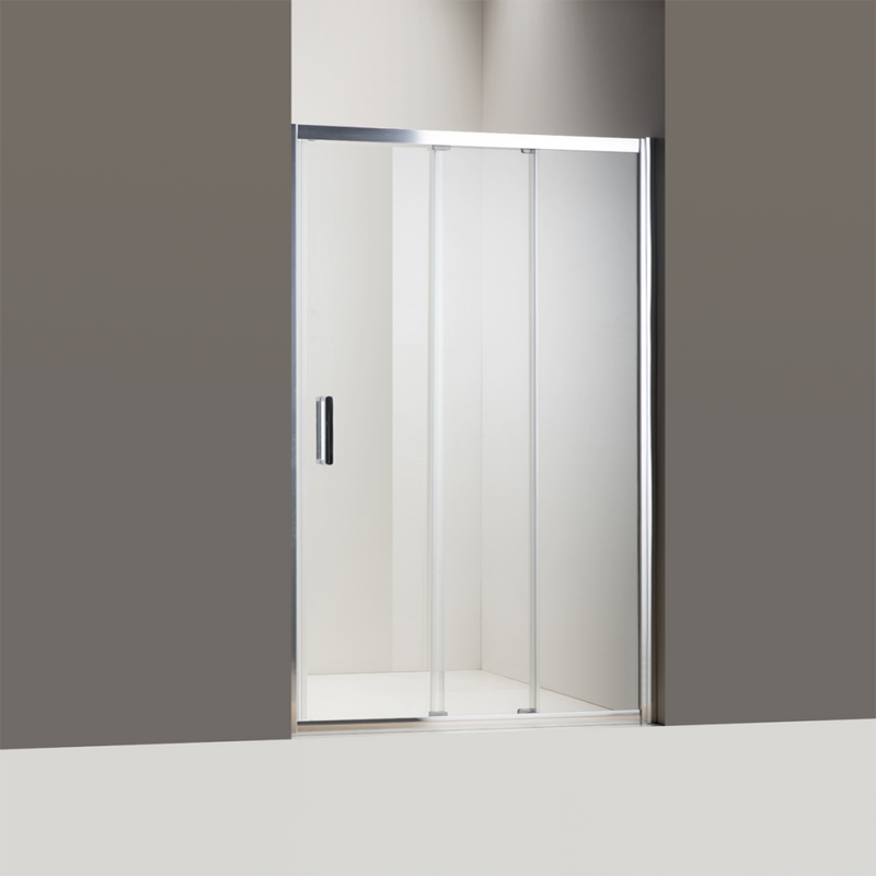 SS40 Sliding Wall to Wall Front Only Shower Screen - Various Sizes