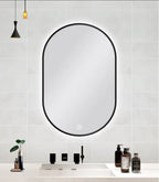 Oval Framed LED Mirror with Demister - Frame