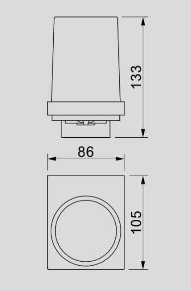 Chrome Soap Dispense (TP29032) - Stock Clearance