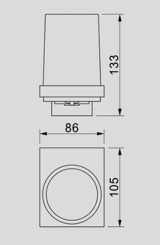 Chrome Soap Dispense (TP29032) - Stock Clearance
