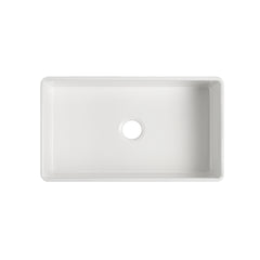 Project BUTLERS Single Bowl Ceramic Kitchen/Laundry Sink 610x459mm / 835x459mm