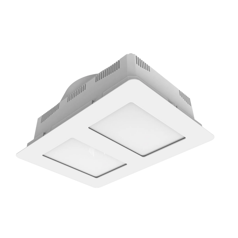 Minimalist Exhaust Fan/Light/Heater -  3-in-1 Bathroom Heater