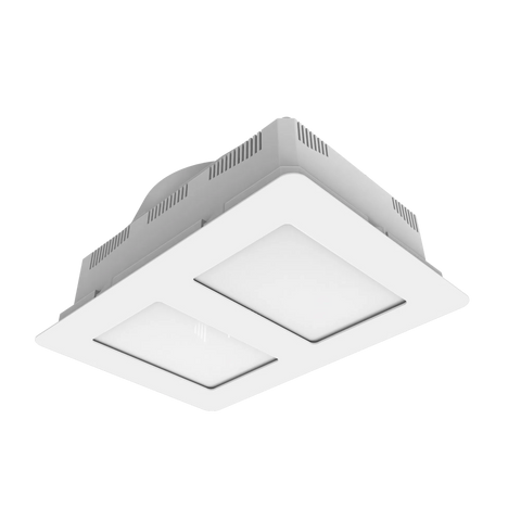Minimalist Exhaust Fan/Light/Heater -  3-in-1 Bathroom Heater