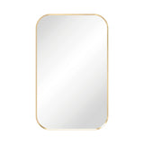 Soft Square Mirror 600x900mm with frame - Various Colours (Frame)