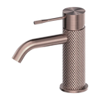 Nero Tapware BM36 Opal Bench Mount Cross Hatched Basin Mixer - Various Colours