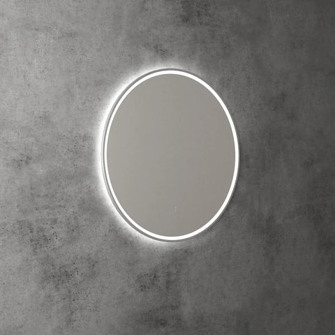 Round LED Mirror Touchless Switch with Demister 700mm / 900mm - Frameless / With Frame