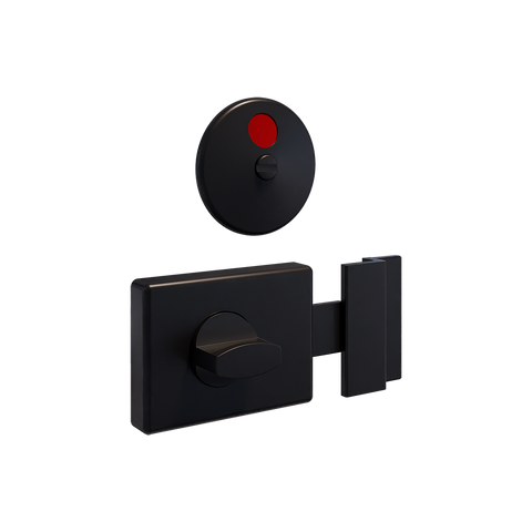 300 Lock & Indicator Set in Designer Black - 300_LOCK_DESIGNER