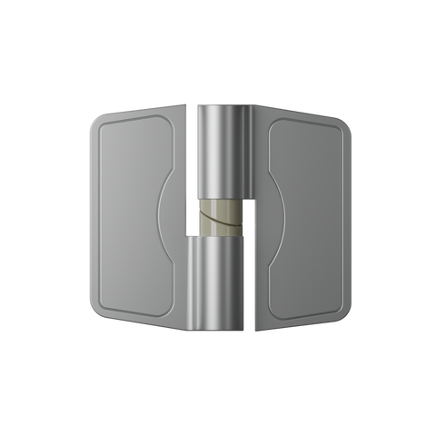 301 Gravity Hinge Concealed Fix in Satin Chrome Plate - 301_RHHC_SCP (Right Hand; Hold Closed)