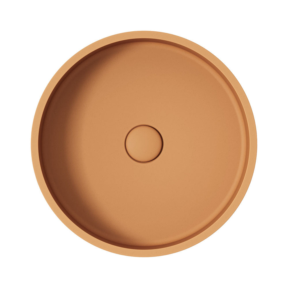 Vento Concrete Above Counter Basin 390x120mm - Various Colours