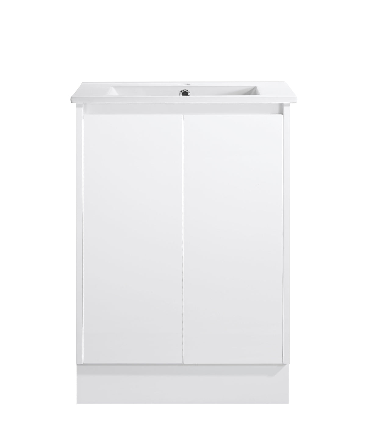 BV67 Slimline (360mm Depth) Freestanding Vanity - 600 / 750 / 900mm - Matt White