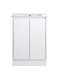 BV67 Slimline (360mm Depth) Freestanding Vanity - 600 / 750 / 900mm - Matt White