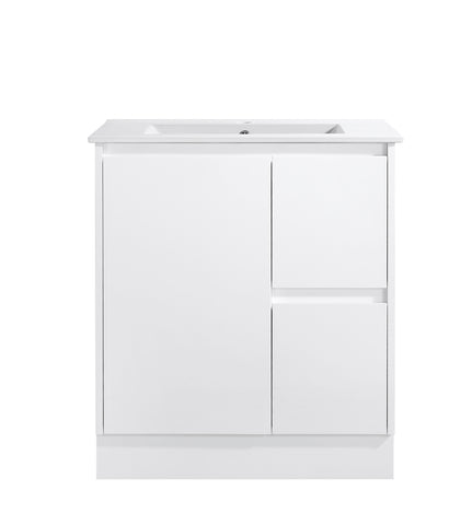 BV67 Slimline (360mm Depth) Freestanding Vanity - 600 / 750 / 900mm - Matt White