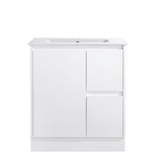 BV67 Slimline (360mm Depth) Freestanding Vanity - 600 / 750 / 900mm - Matt White
