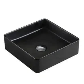 Seraph Square Above Counter Ceramic Basin 360x360mm - Various Colours