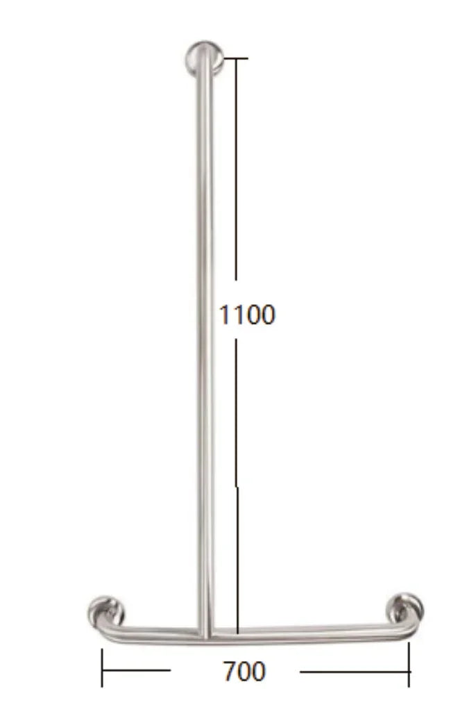 CARE Grab Rail T Bar Left/Right Hand Side - Various Colours