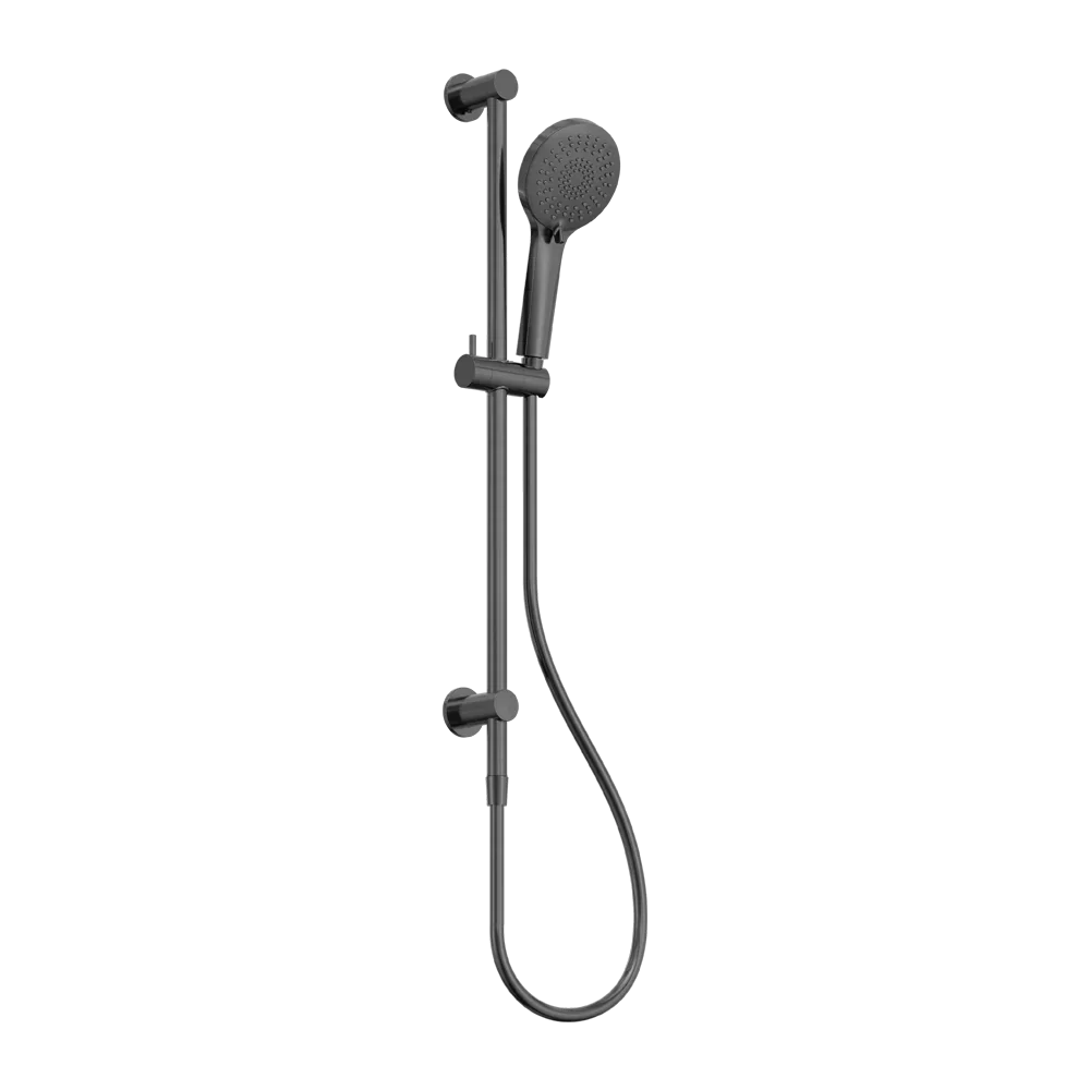 Nero Rail Shower with Built-in Elbow - Various Colours (Top Water Inlet)