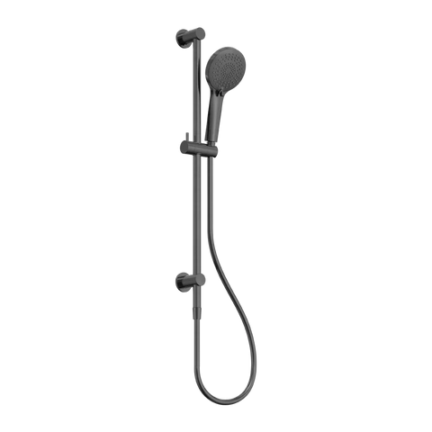 Nero Rail Shower with Built-in Elbow - Various Colours (Top Water Inlet)