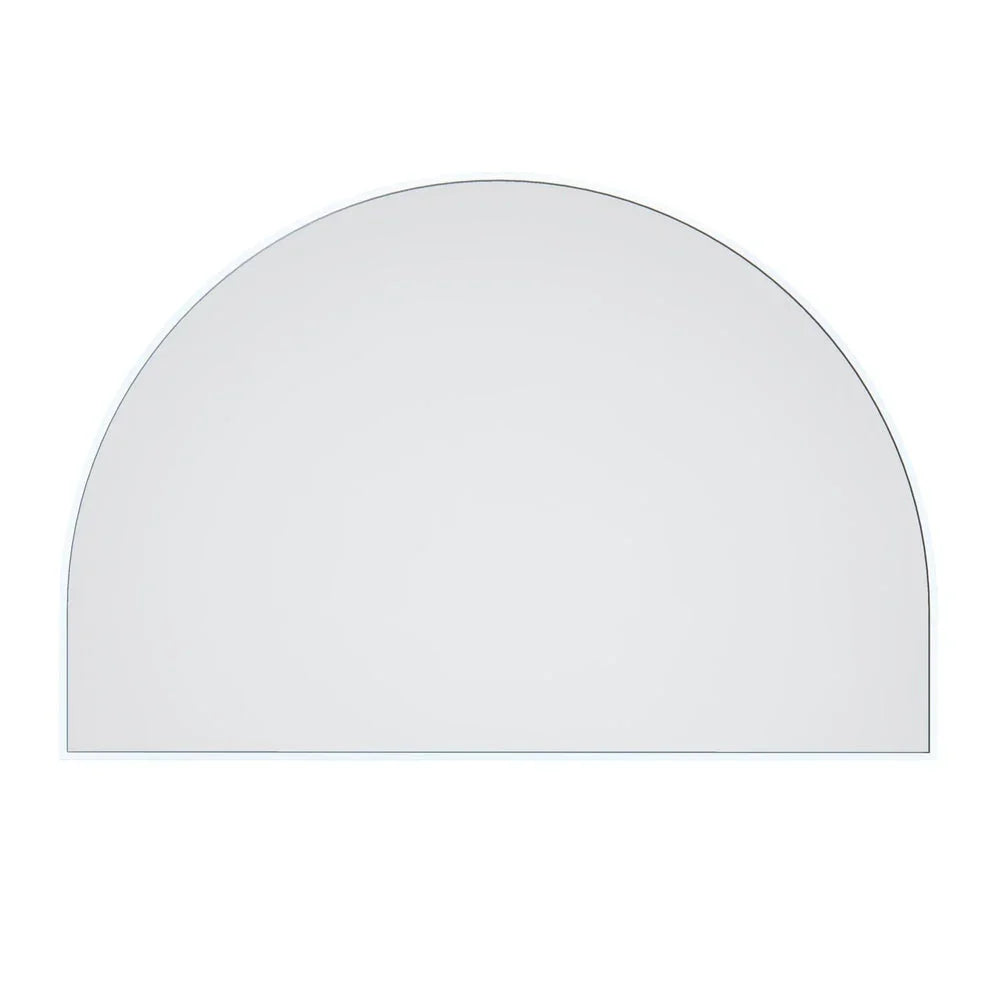 Arch Shape Mirror 1500x1000mm with frame - Various Colours (Frame)