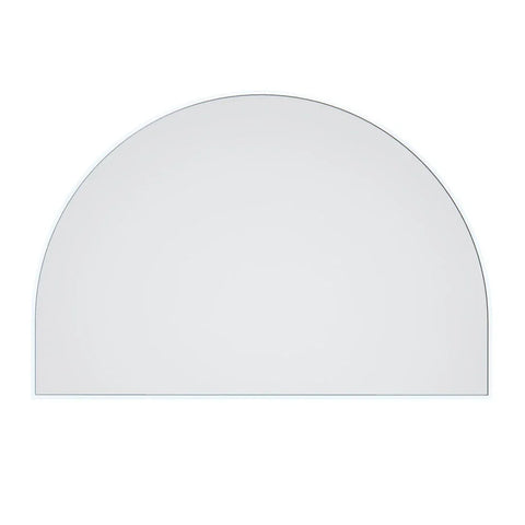 Arch Shape Mirror 1500x1000mm with frame - Various Colours (Frame)