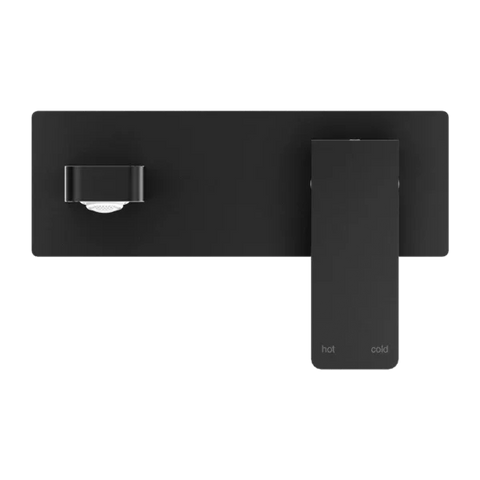 Nero Tapware WBM09 Celia Square Wall Basin/Bath Mixer Set with Spout - Various Colours
