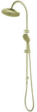 Felix Round Dual Shower Rail with Air Shower - Various Colours