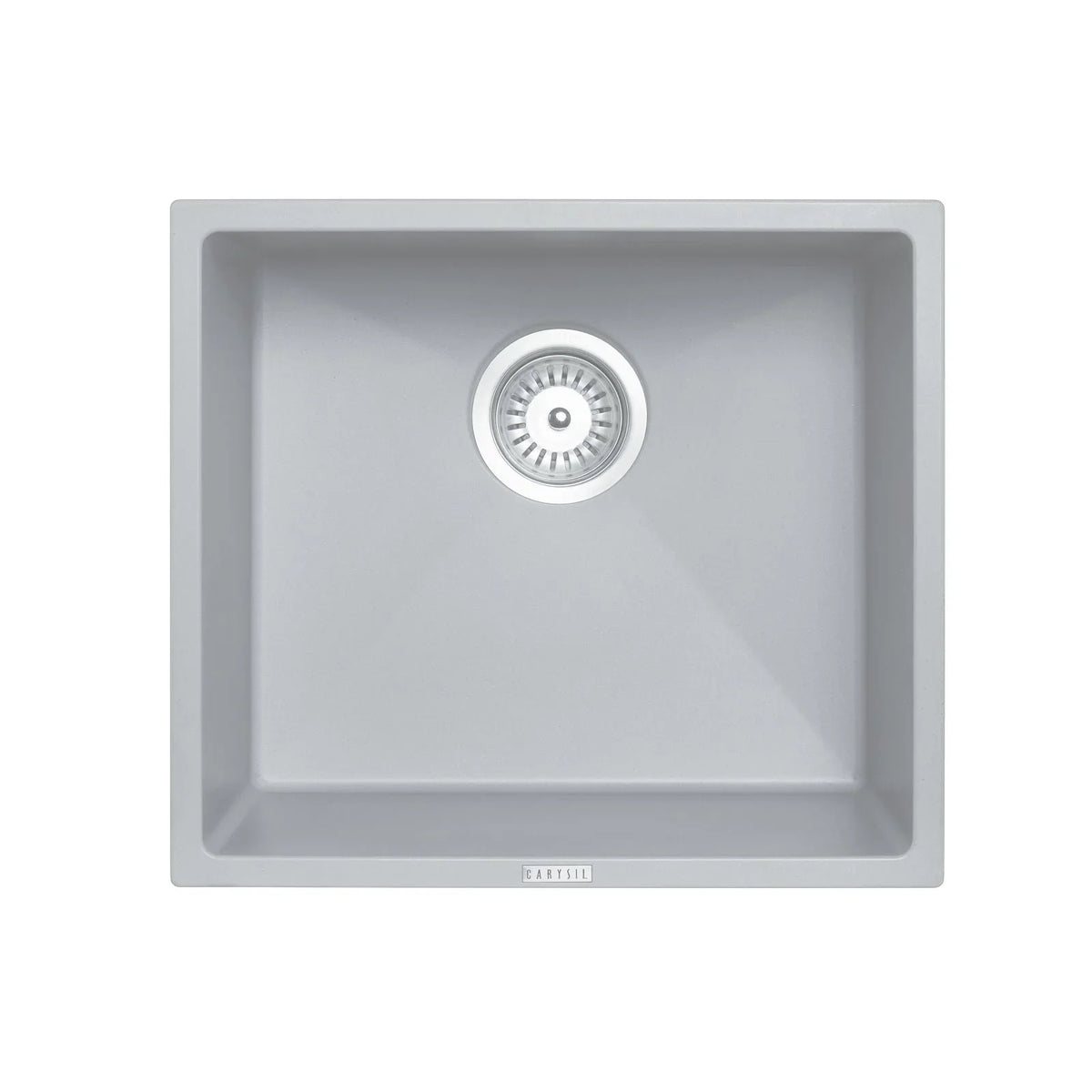 Granite Black Single Bowl Undermount / Topmount Sink 457x406mm - Various Colours