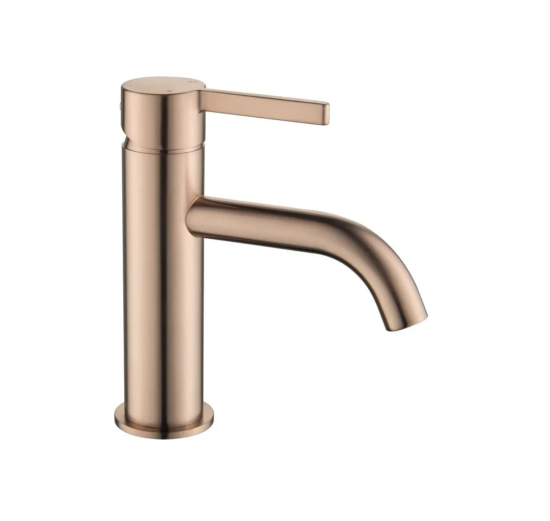 BM19 Bench Mount Round Pin Basin Mixer - Various Colours